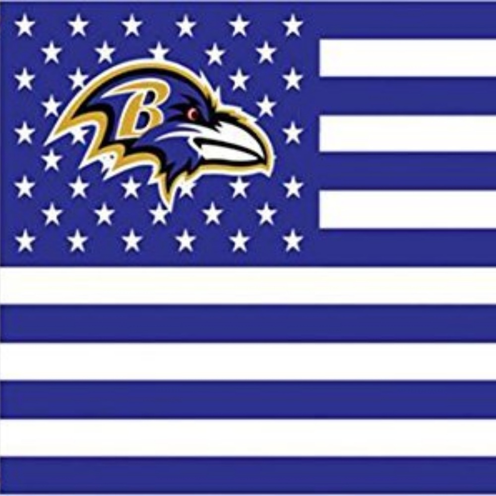 Baltimore Ravens American 3x5 Foot Flag